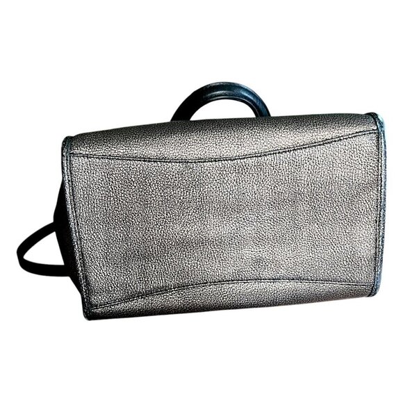 Coach Crosby Bronze Gold Pebbled Leather Purse Handbag Crossbody Strap Authentic - Picture 8 of 15